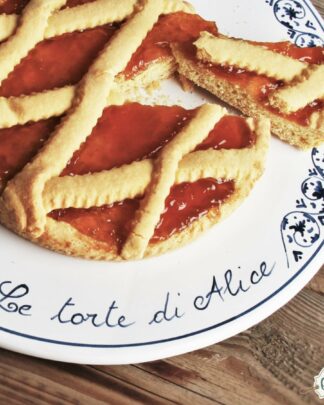 Piatto da Torta Personalizzata con Frase a Scelta in Ceramica Dipinta a Mano "Le Torte di ..."