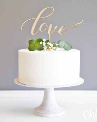 Cake Topper "Love"