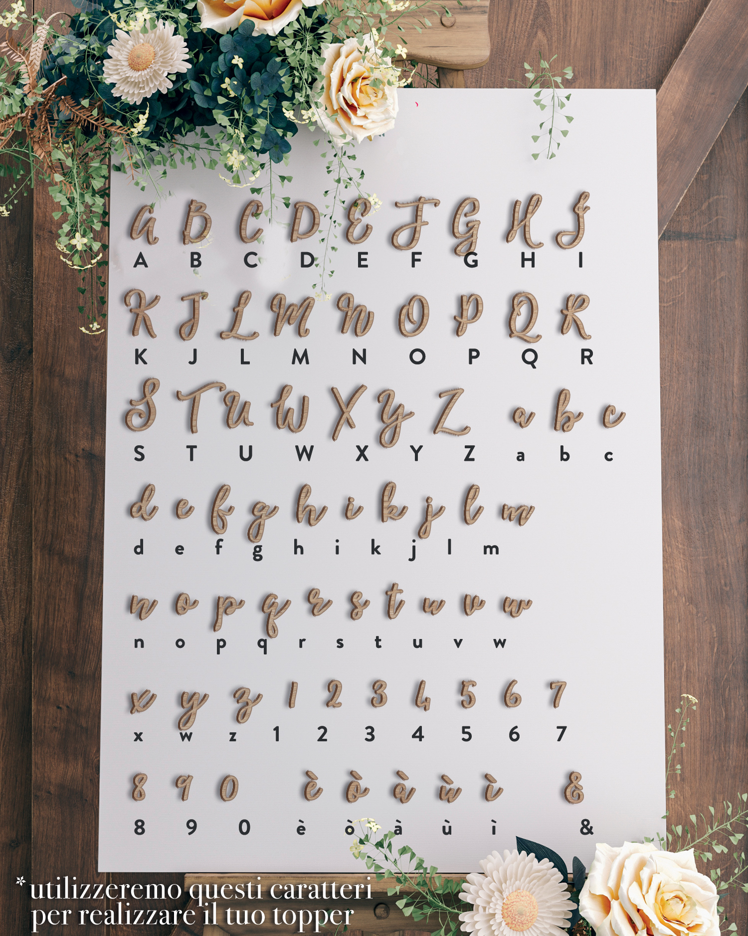 Cake Topper Personalizzato per Anniversario - immagine 6