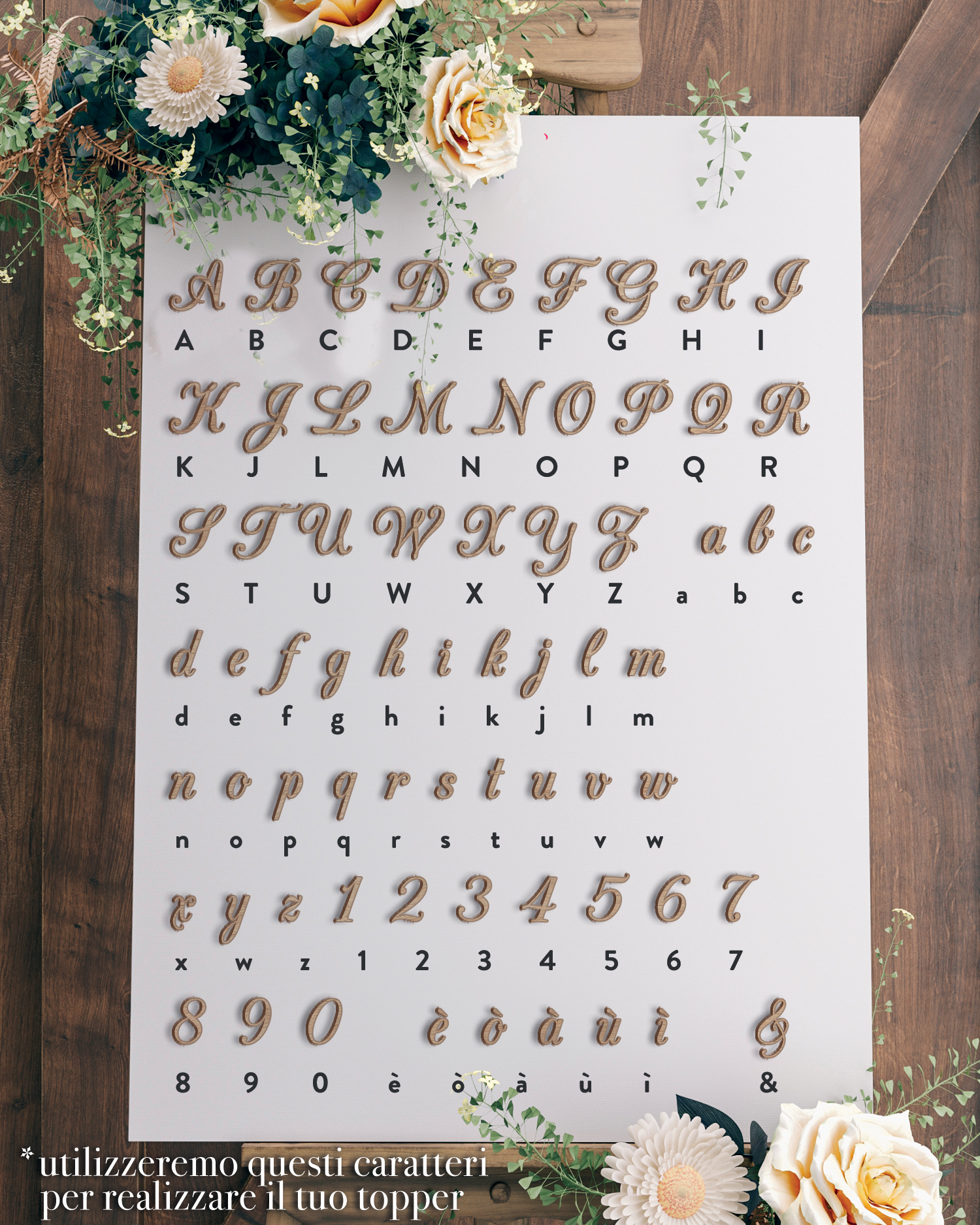 Cake Topper Personalizzato Happy Birthday - immagine 5