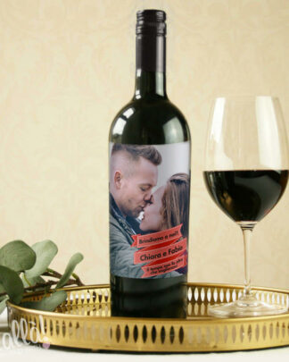 Bottiglia Personalizzata con Foto - Idea Regalo San Valentino