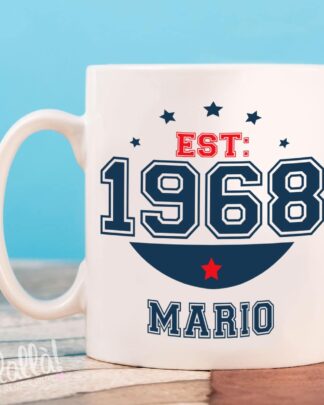 Tazza Personalizzata Compleanno - Idea Regalo 50 Anni
