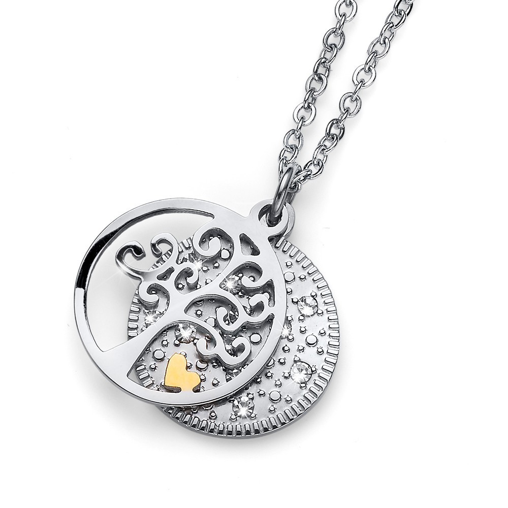 Collana Oliver Weber con Albero della Vita Personalizzata con Nome e Dedica - Idea Regalo per Madrina, Battesimo, Cresima - immagine 6