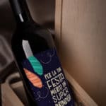 Bottiglia Personalizzata con Cravatte - Idea Regalo Festa del Papà - immagine 2