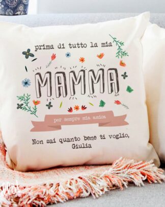 Cuscino Personalizzato Idea Regalo Festa della Mamma