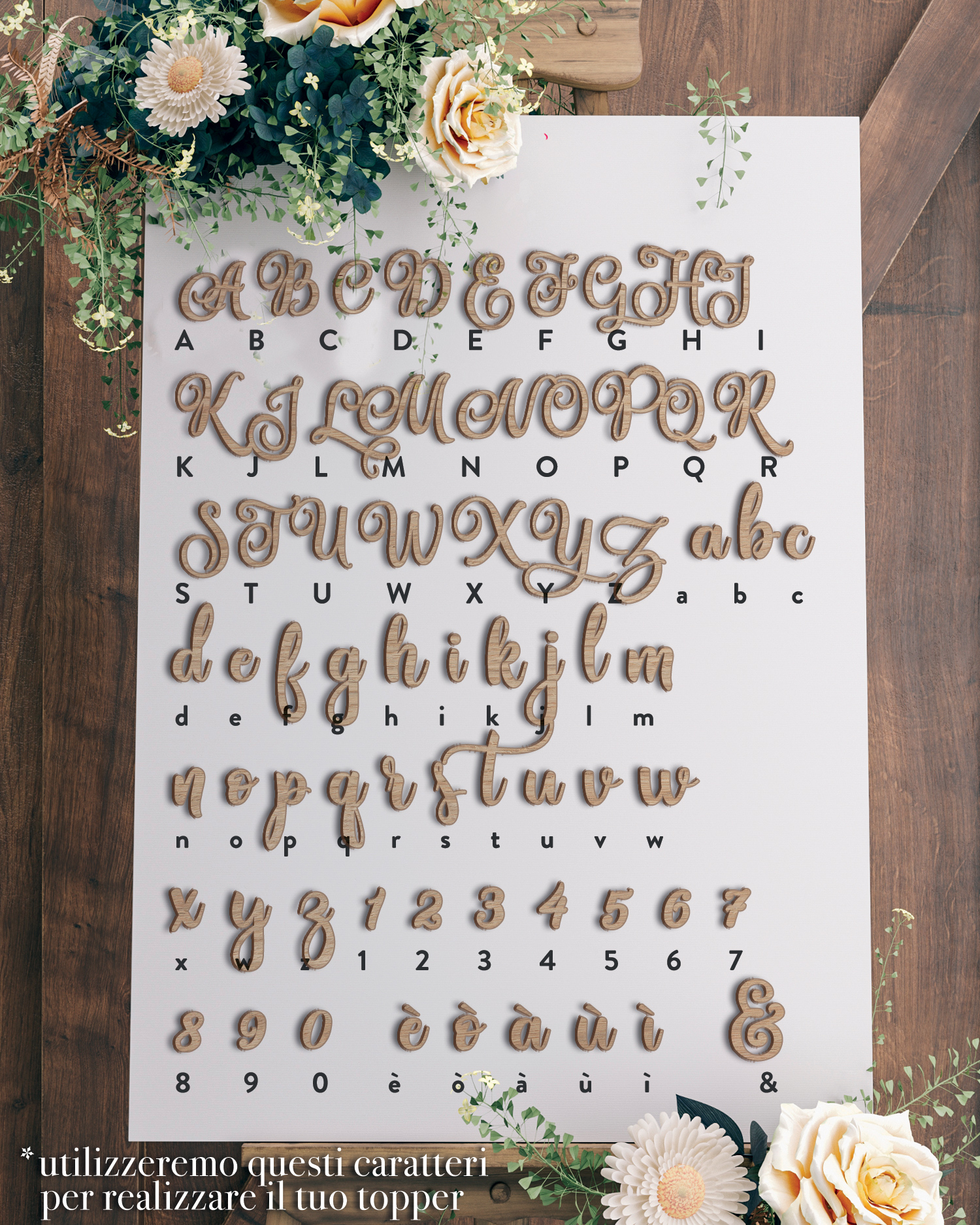 Cake Topper Personalizzato per Cresima con Nome e Croce - Idea Decorazione Cresima - immagine 5