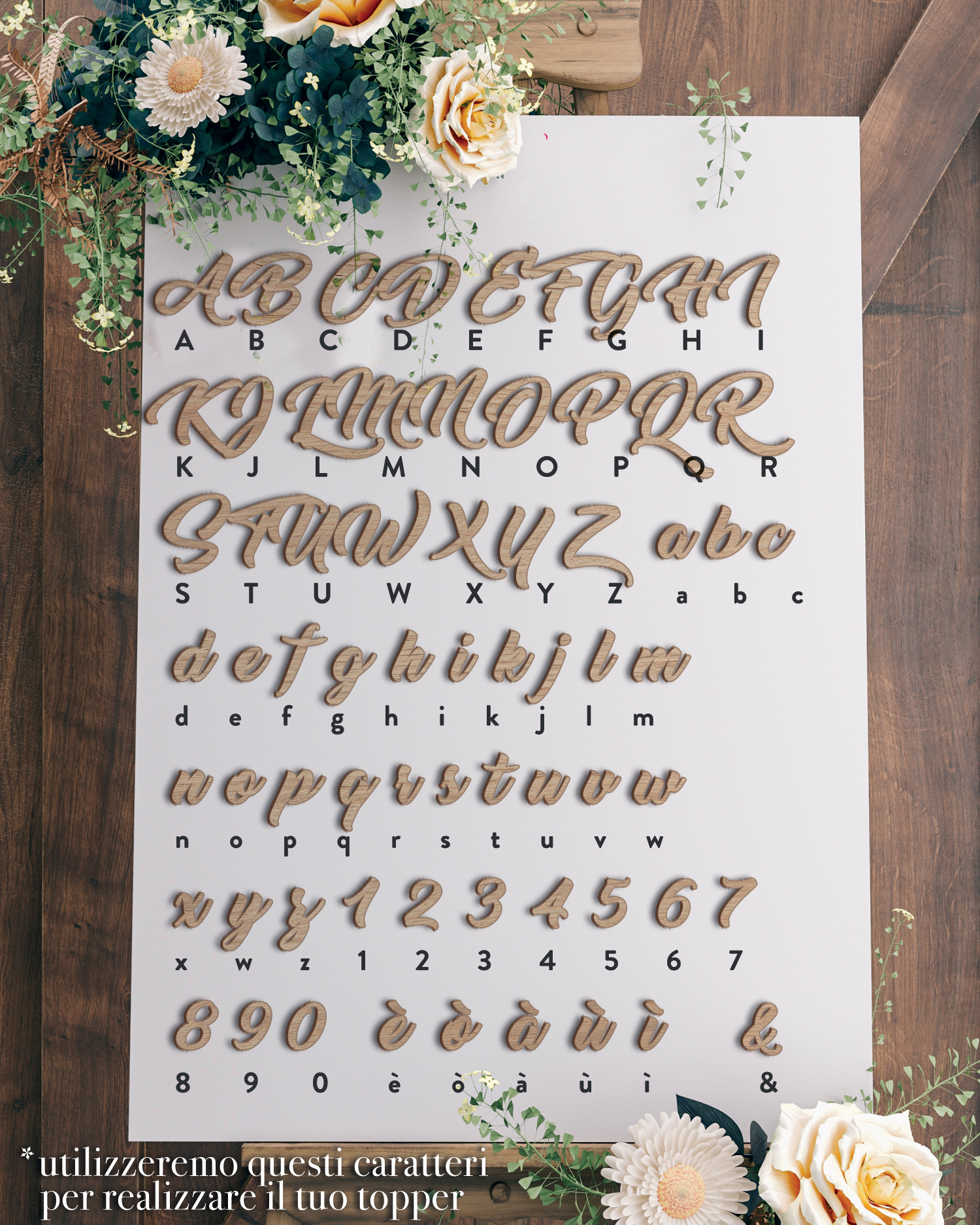 Cake Topper Personalizzato con Nome e Età - Idea 70 Anni Compleanno - immagine 5