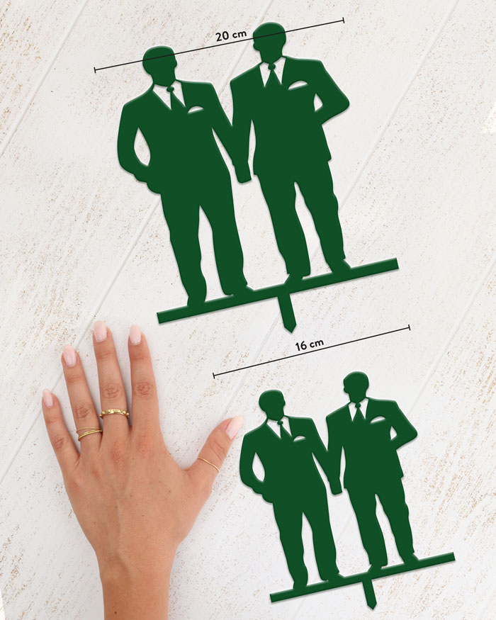 caketopper-dimensione-silhouette-coppia-uomini