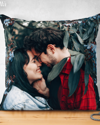 Cuscino Personalizzato con Foto Idea Regalo S.Valentino Anniversario Matrimonio