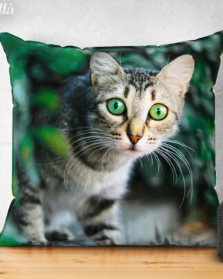 Cuscino Personalizzato con Foto del Tuo Gatto