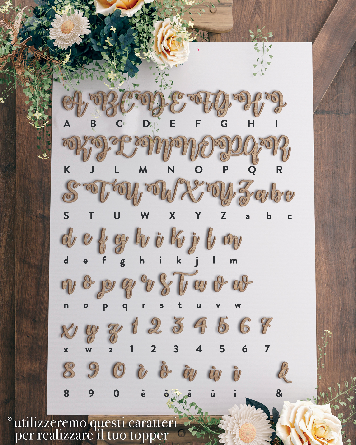 Cake Topper La Mia Prima Comunione con Nome e Croce - immagine 8