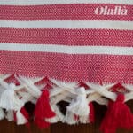 Personalizzato Rosso con Pon Pon +&euro;&nbsp;27,00