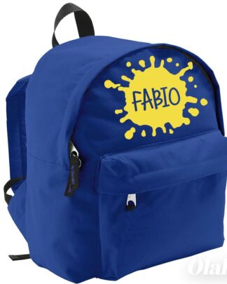 Zainetto per Scuola e Asilo Personalizzato con Nome - Idea Zaino Scuola per Bambina o Bambino, Back to School