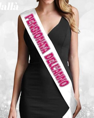 Fascia da Premiazione Pensionata dell'Anno