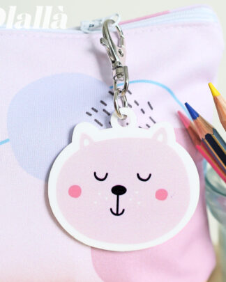 Etichetta Bagaglio per Zaino Scuola con Gattino Personalizzabile