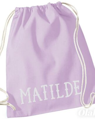 Sacca Scuola Personalizzata con Nome a Colori