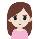 BAMBINA capelli lunghi