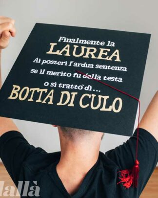 Tocco Laurea o Botta di ... - Idea Regalo Laurea Divertente