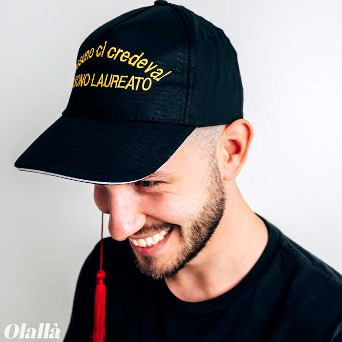 Cappellino Laurea Nessuno Ci Credeva Mi Sono Laureato