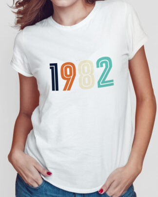 T Shirt Donna Personalizzata con Anno di Nascita Idea Regalo Compleanno