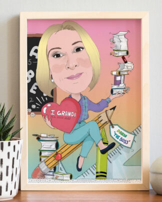 illustrazione-maestra-personalizzata-ritratto