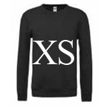 Felpa UNISEX Nero XS