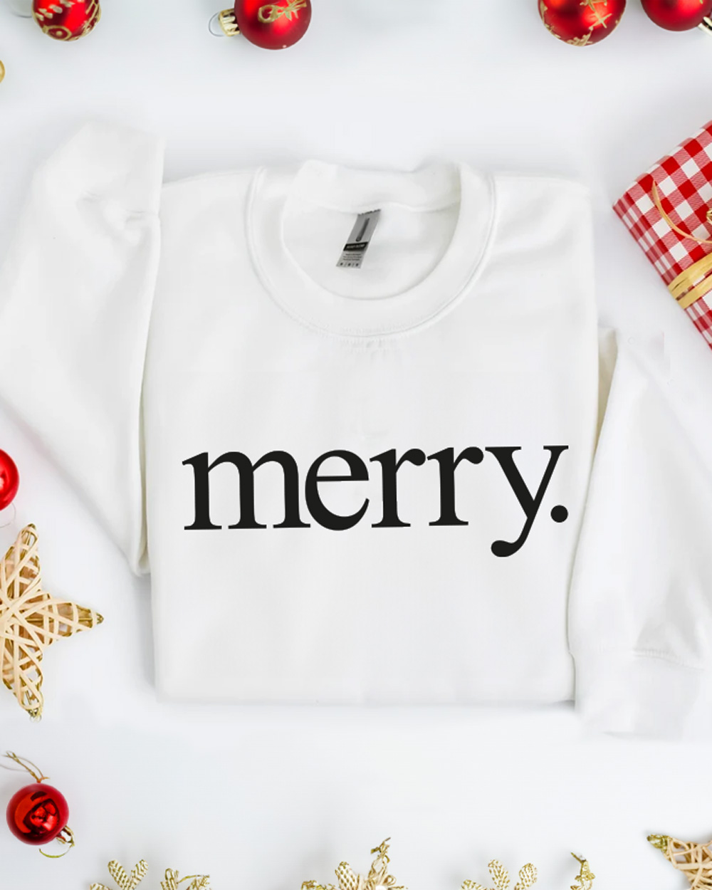 Felpa Natalizia Merry. e Punto - immagine 4