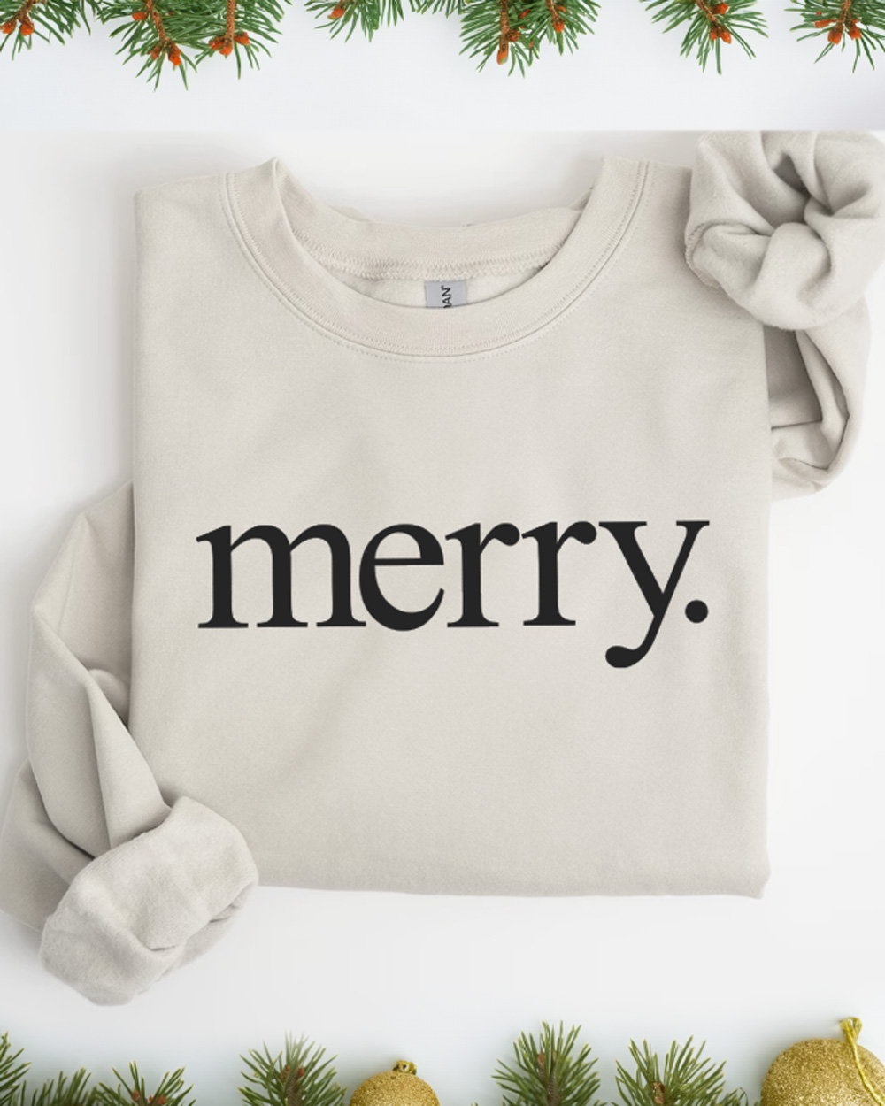 Felpa Natalizia Merry. e Punto - immagine 5
