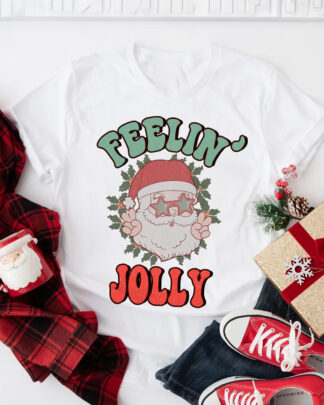 Maglietta Natalizia Feeling Jolly