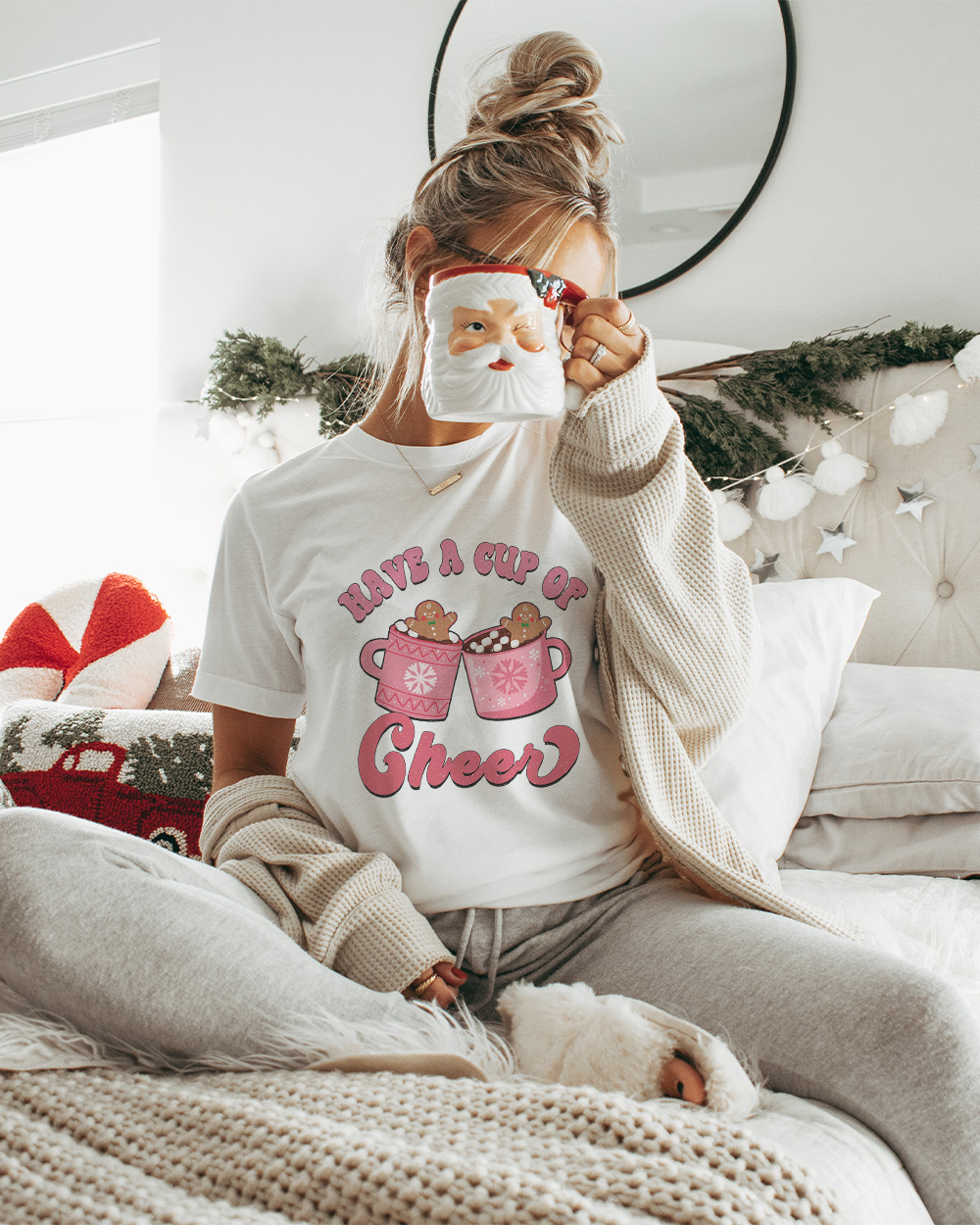 Felpa Natalizia Have cup of Cheer - immagine 2