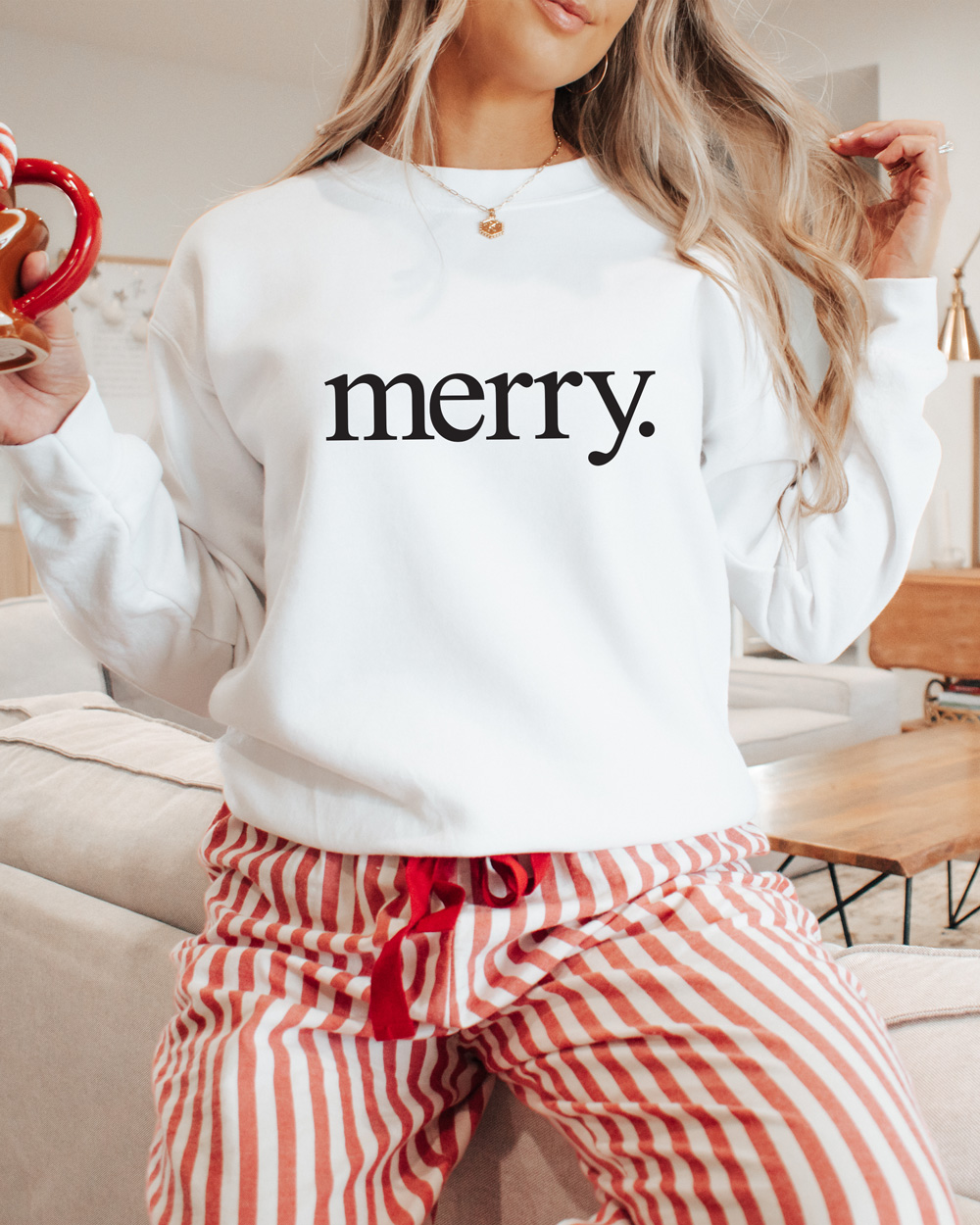 Felpa Natalizia Merry. e Punto - immagine 6