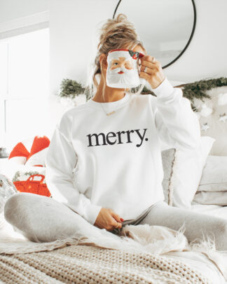 Felpa Natalizia Merry. e Punto