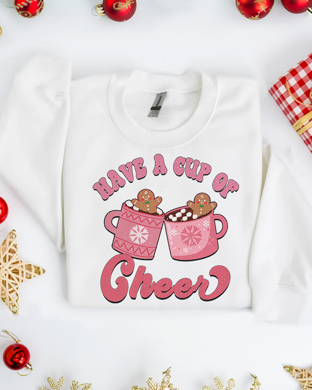 Felpa Natalizia Have cup of Cheer - immagine 4
