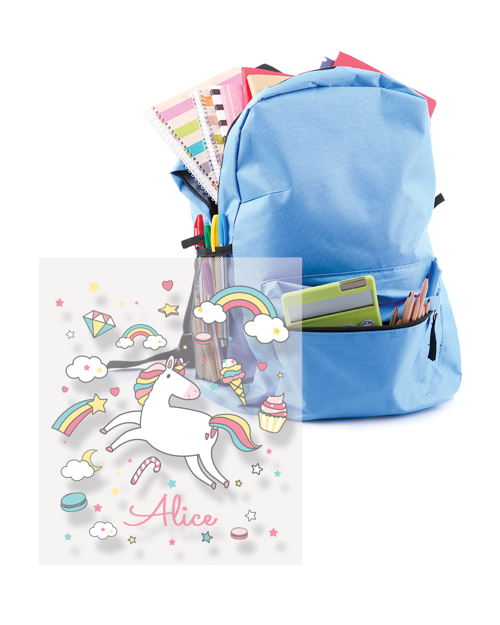 Set Unicorni Trasferibili Adesivi Personalizza Abbigliamento Fai da Te a Casa per Bambini - immagine 5