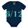Body Maniche Corte 6-12 BLU NAVY