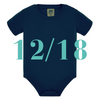 Body Maniche Corte 12-18 BLU NAVY