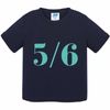 5/6 ANNI TSHIRT BAMBINO BLU NAVY