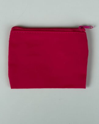 Portamonete in Similpelle - Fuxia- 10x7,5 cm