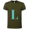 T-SHIRT UOMO VERDE OLIVA L