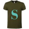 T-SHIRT UOMO VERDE OLIVA S
