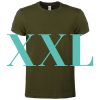 T-SHIRT UOMO VERDE OLIVA XXL