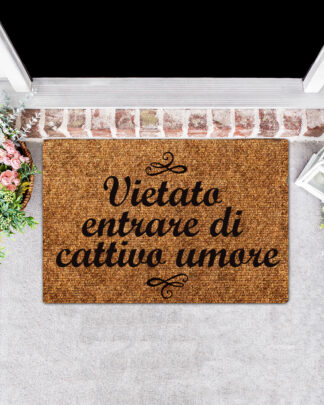 zerbino-vietato-entrare-cattivo-umore