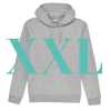 FELPA UNISEX CON CAPPUCCIO GRIGIA XXL +&euro;&nbsp;14,00