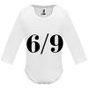 Body Maniche Lunghe 6-9 BIANCO +&euro;&nbsp;1,00