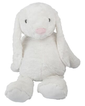 Peluche Coniglietto Bianco Morbido - Compagno di Coccole per Grandi e Piccini