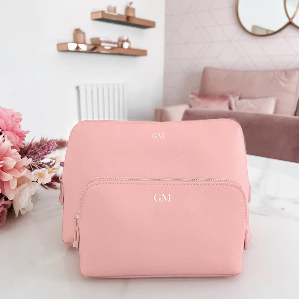 POCHETTE-trousse-coordinate-per-la-sposa-addio-nubilato-regalo-rosa