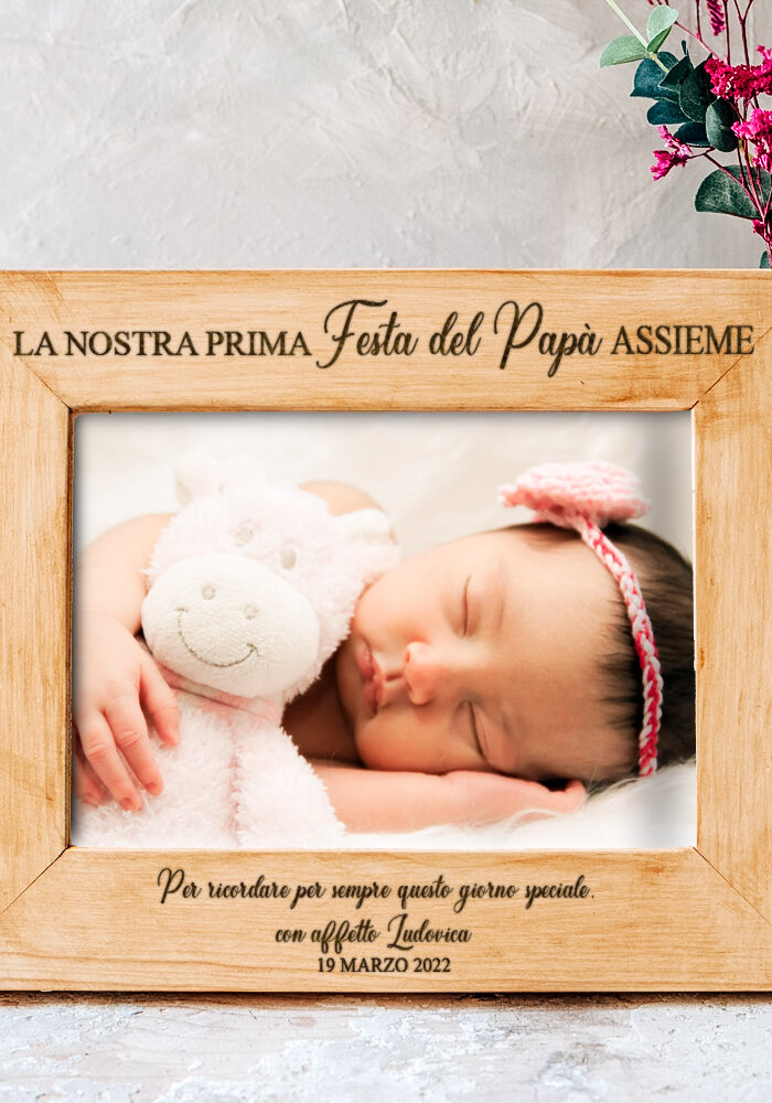 cornice-prima-festa-del-papa-assieme-personalizzata