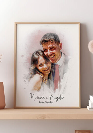 illustrazione-acquerello-sposi-anniversario-stampa
