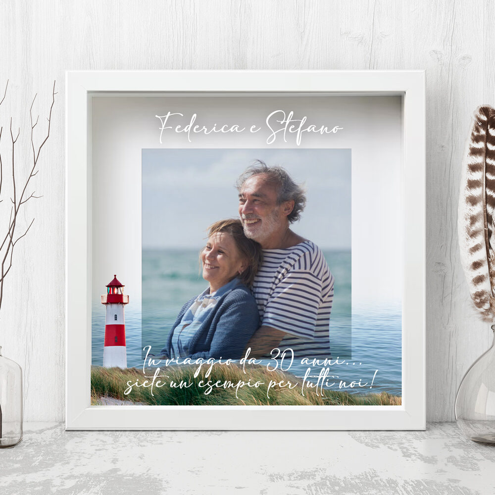 quadretto-personalizzato-anniversario-foto-3-d-stampa-mare-faro-genitori