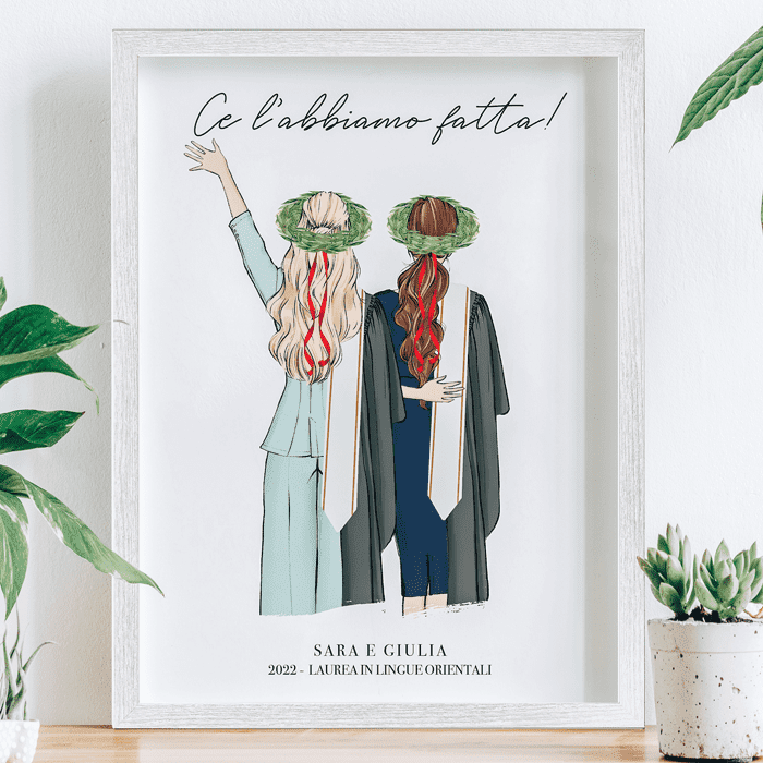 ritratto-amiche-regalo-laurea